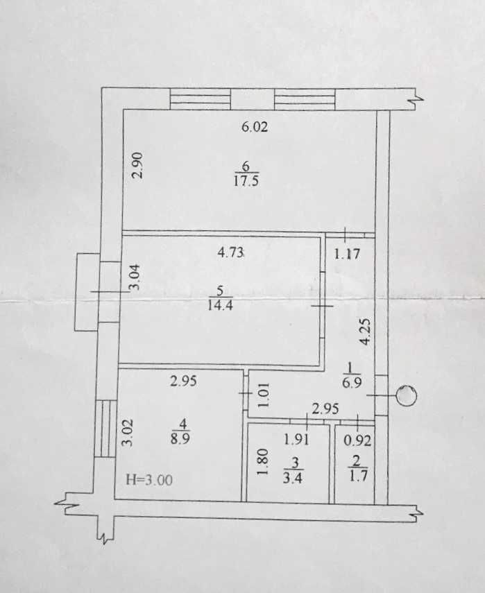 TP S4 Продам 2 комнатную квартиру Холодная Гора, автономное отопление