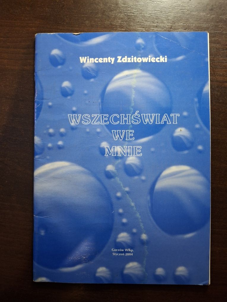 Wszechświat we mnie Wincenty Zdzitowiecki poezja wiersze