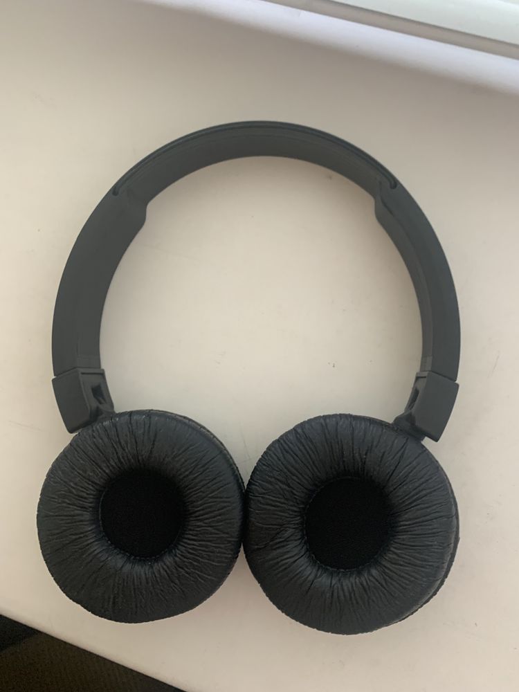 Навушники Наушники бездротові JBL T500BT Black