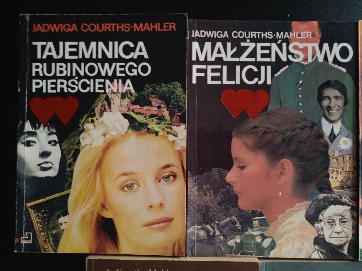 Jadwiga Courths-Mahler - zestaw 5 książek