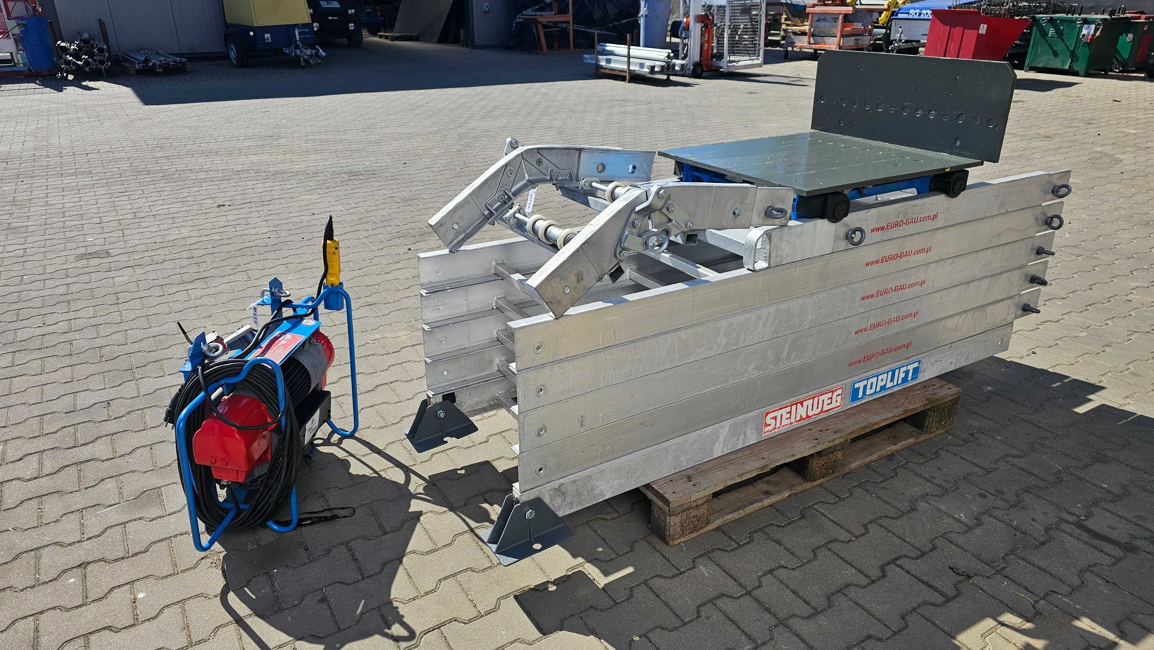 Winda dekarska Steinweg 12m nr. 115 drabina wciągarka