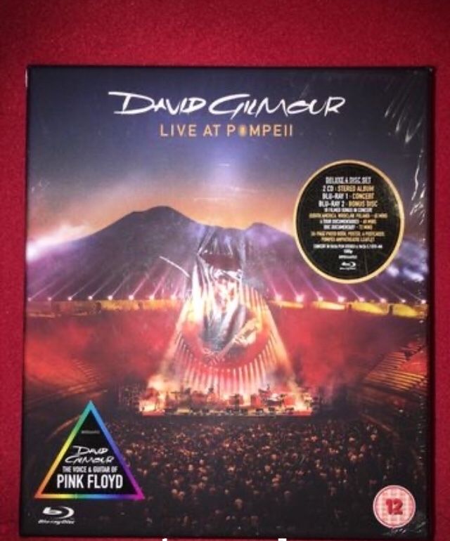 David Gilmour”Live At Pompeii”(2 Blu-Ray),Deluxe Edition,Region (ALL)0