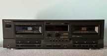 Magnetofon dwukasetowy TECHNICS RS-TR 313  zadbany, po serwisie !
