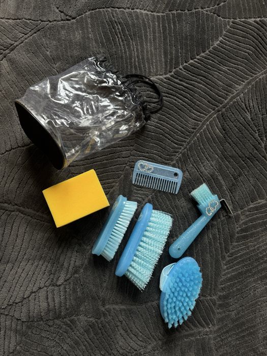 Zestaw szczotek York błękitne