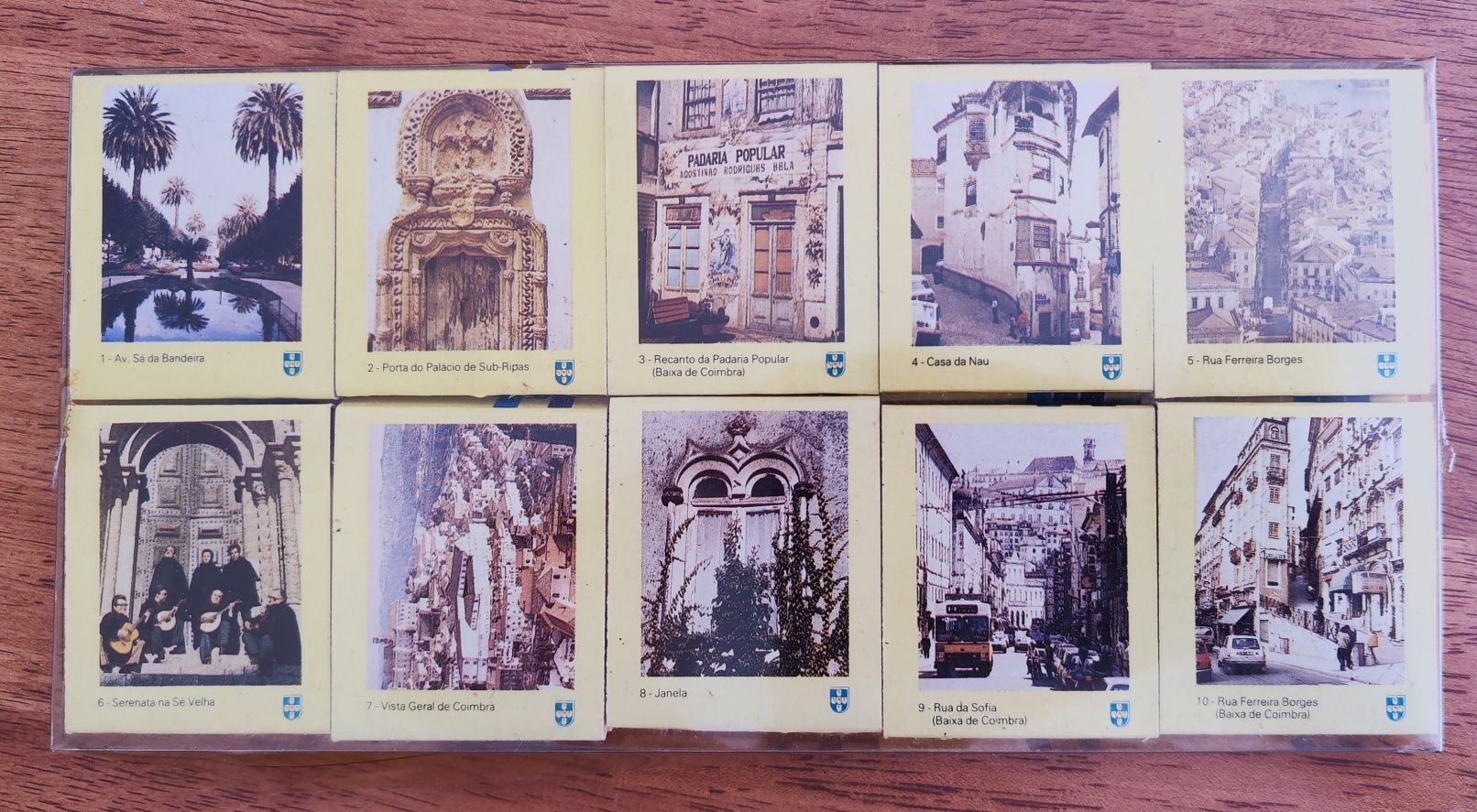 Coleção de caixas de fósforos Coimbra