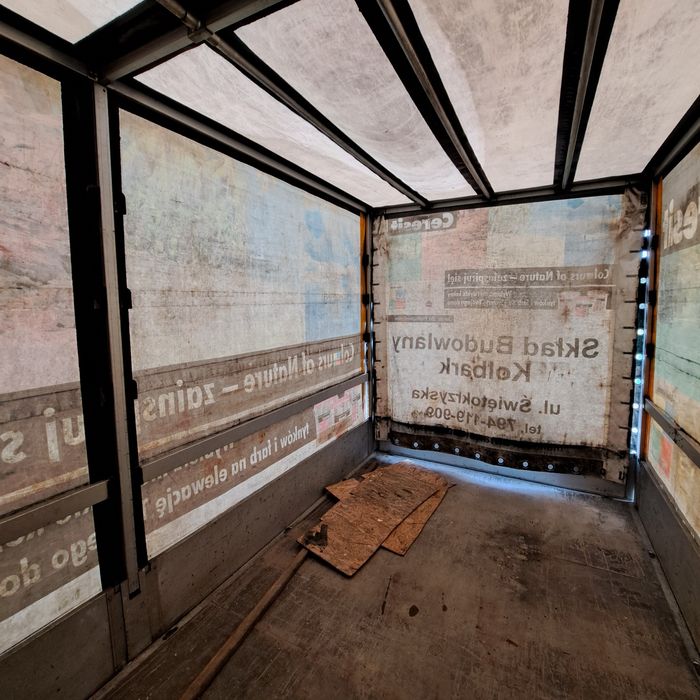 Skrzynia ładunkowa 5,3/2.28/2.55 CENNA BRUTTO 23% plandeka zabudowa ma