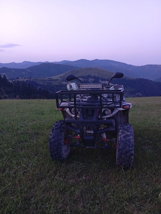 Hanter 250 на карданні.