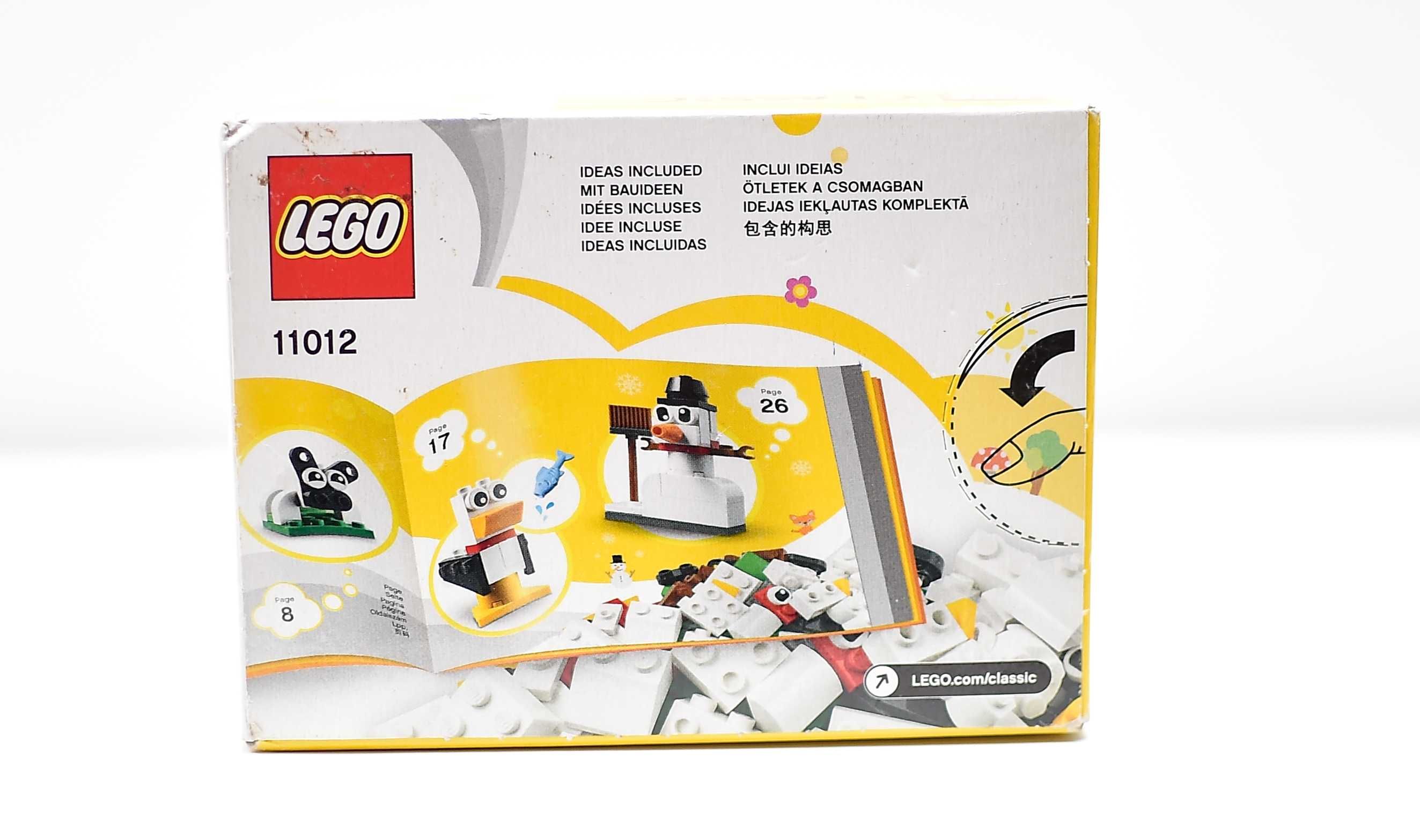 LEGO 11012 Classic - Kreatywne białe klocki