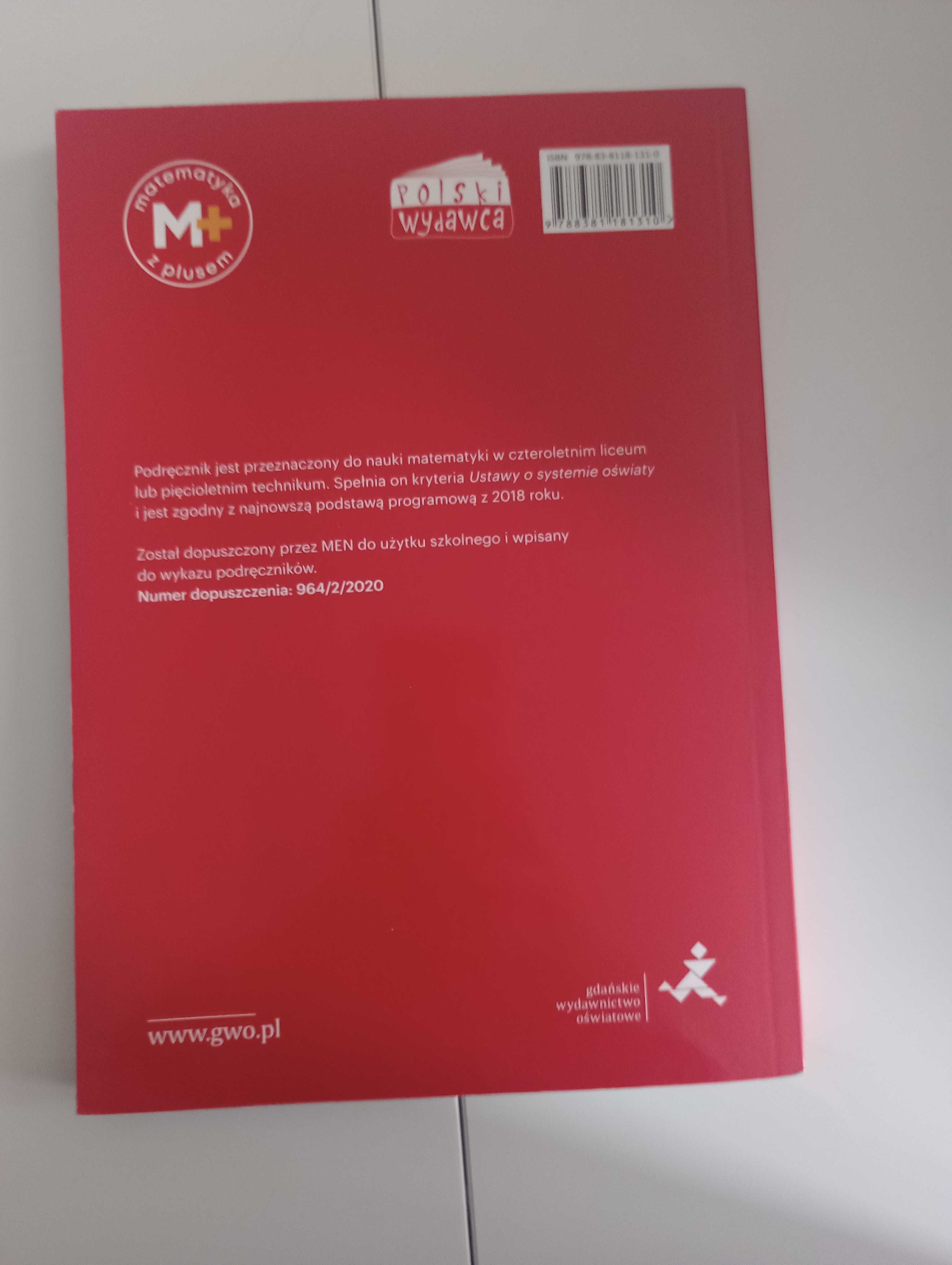 Książka do 2 klasy liceum do matematyki gwo zakres podstawowy