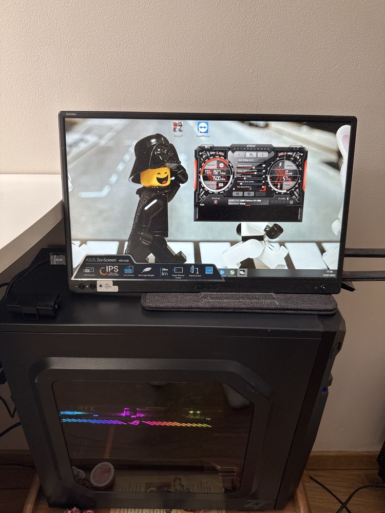 Komputer i Samsung G9 240hz  49’ i7 7700 3.60 GHz 16 Gb RTX 3060 SSD