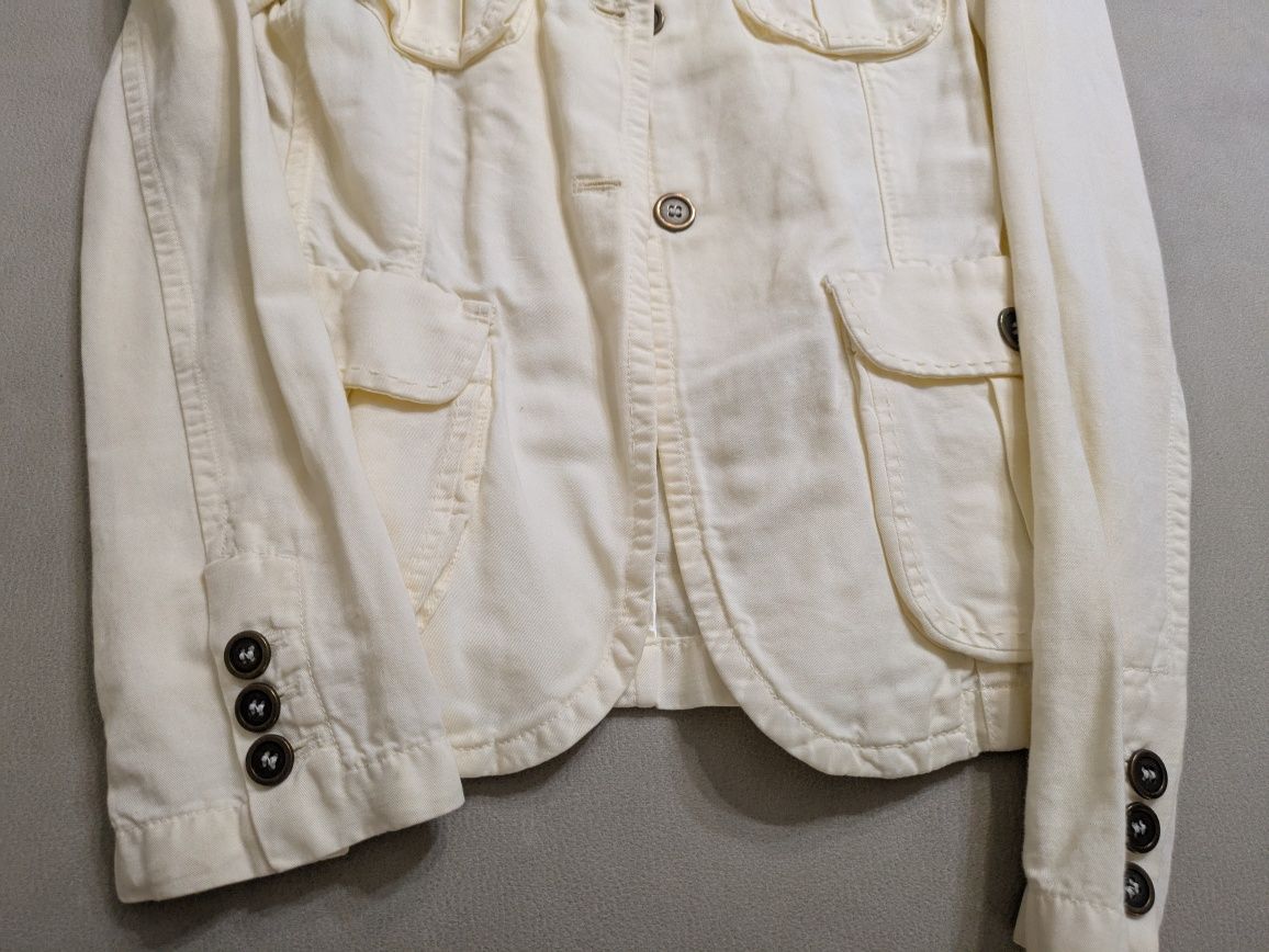 Blazer bege da Massimo Dutti