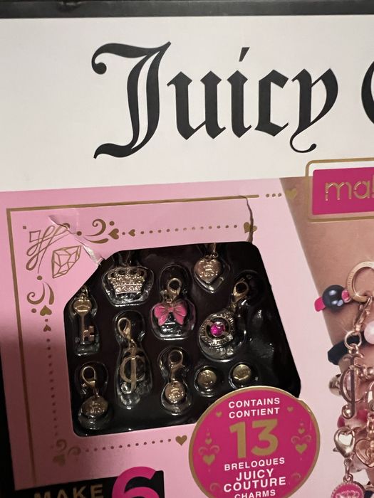 Juicy Couture Набір Браслети прикрашені оксамитами та перлинами