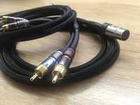 Кабель аудио,Межблочный XLR,RCA,TRS,5Din