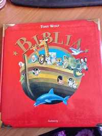 Biblia dla dzieci Tony Wolf książka