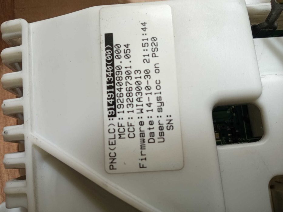 motor e placas integradas maq. lavar roupa AEG