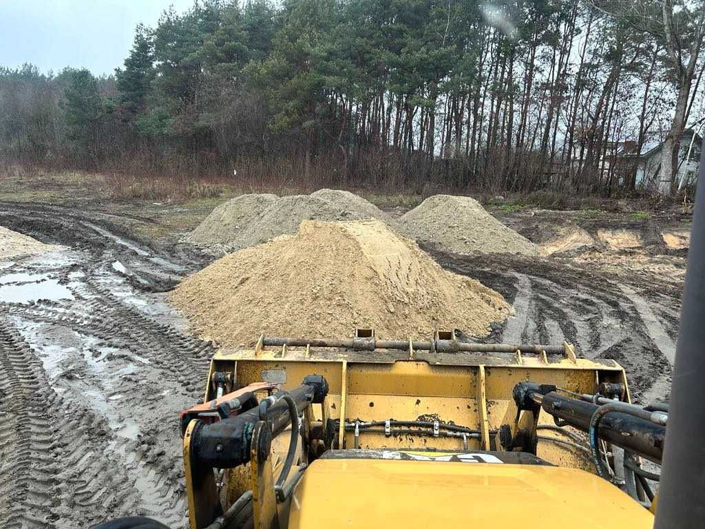 Piaski zasypowy, piasek 0-2. kruszywa, ziemia siana, czarnoziem