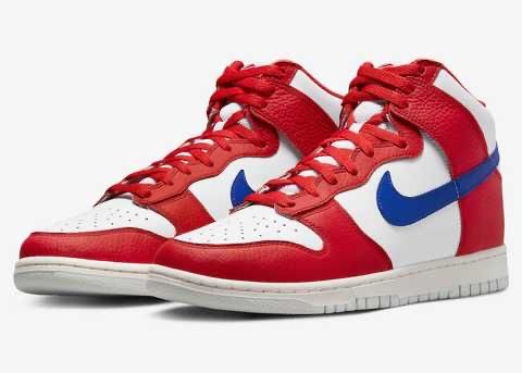 Оригинал!Женские Кроссовки Nike Dunk High 4Th Of July (DX2661-100)