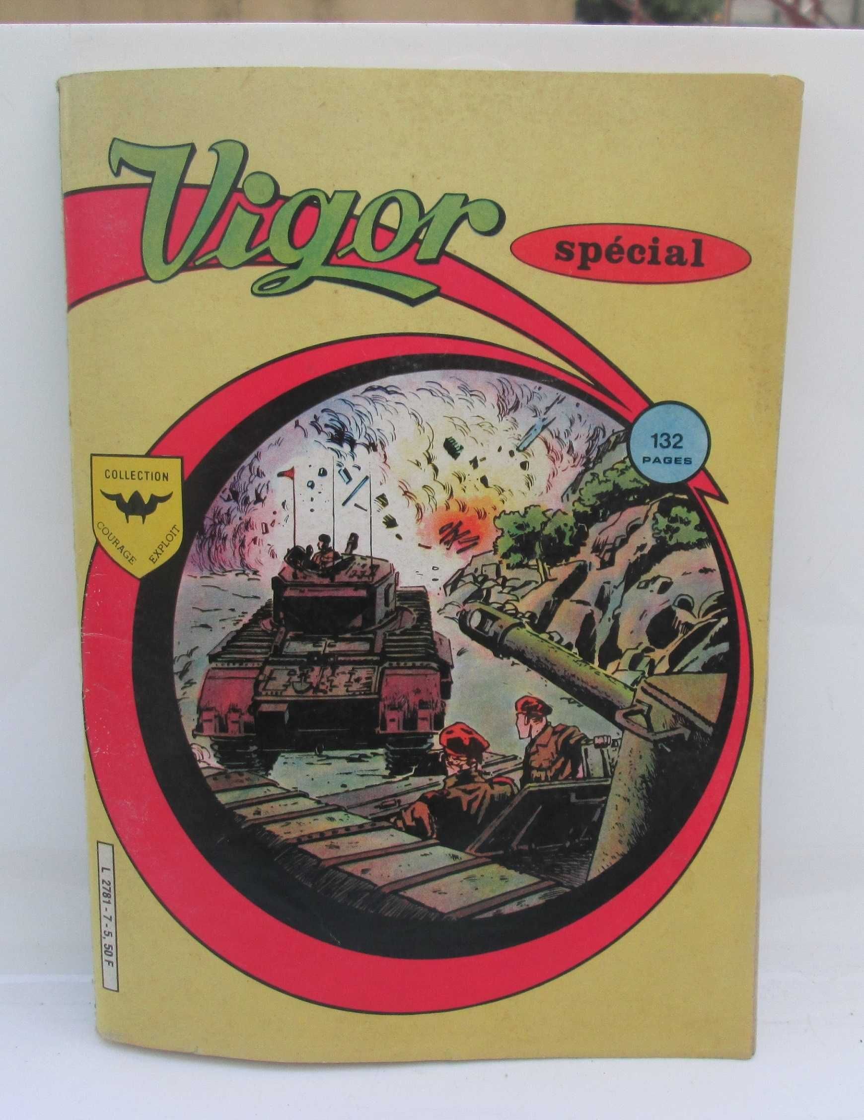 Livro BD Vigor spécial nº 7 (Raro) 1985