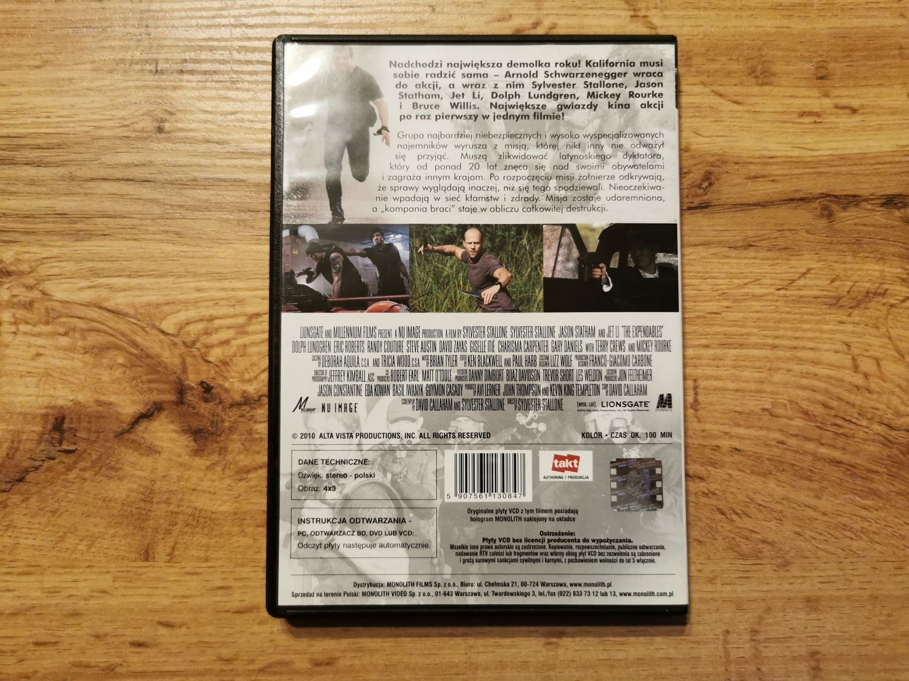 Film DVD - Niezniszczalni