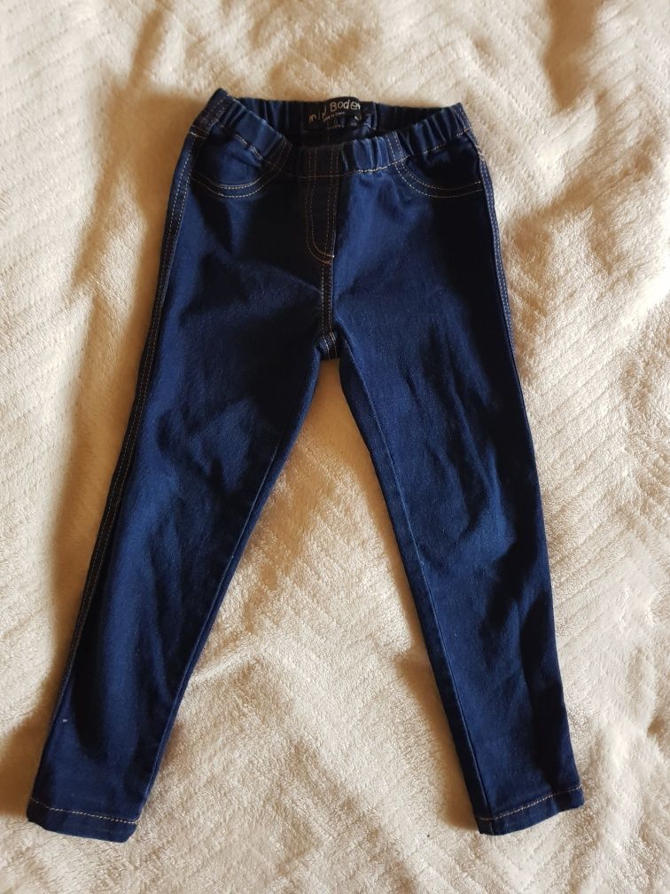 Jegginsy, spodnie jeansy  rozm. 110