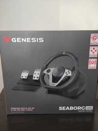Kierownica wyścigowa GENESIS SEABORG 400 do PC oraz Konsol