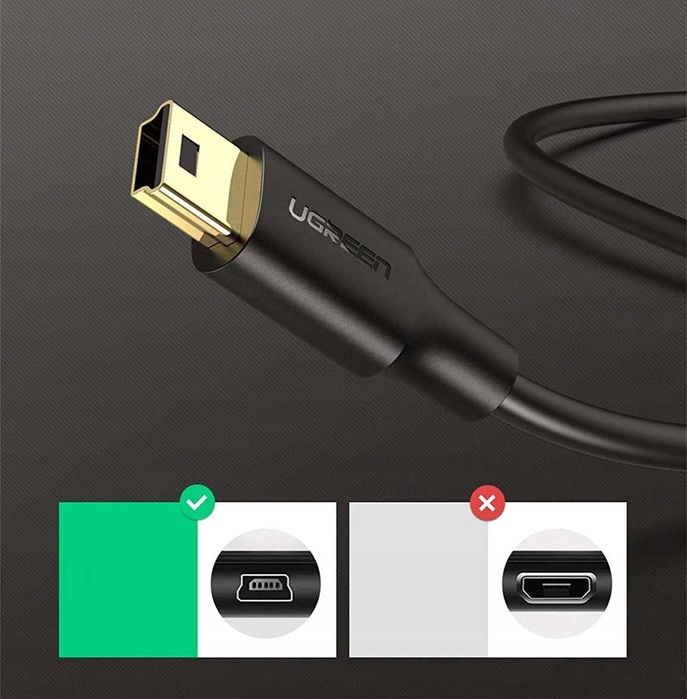 2m KABEL USB - mini USB GPS Kamera Video Rejestrator Wideorejestrator