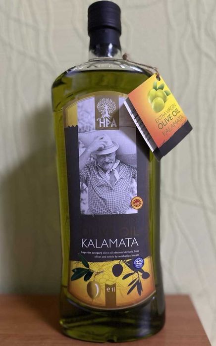 8,45€ 1 л / Оливкова олія Каламата Греція / Греческое оливковое масло