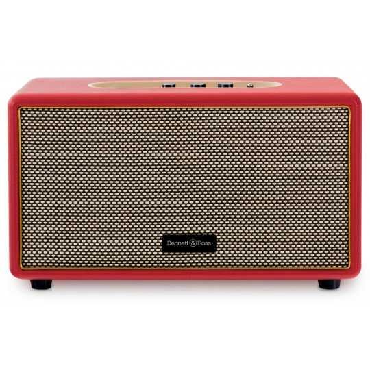 Głośnik Bluetooth AUX USB 2x30W Regulacja tonów niskich wysokich