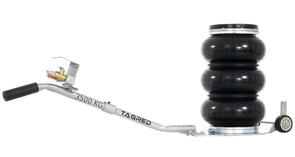 NOWY Podnośnik Pneumatyczny Bałwanek 3,5T Samochodowy Do Auta FAKTURA