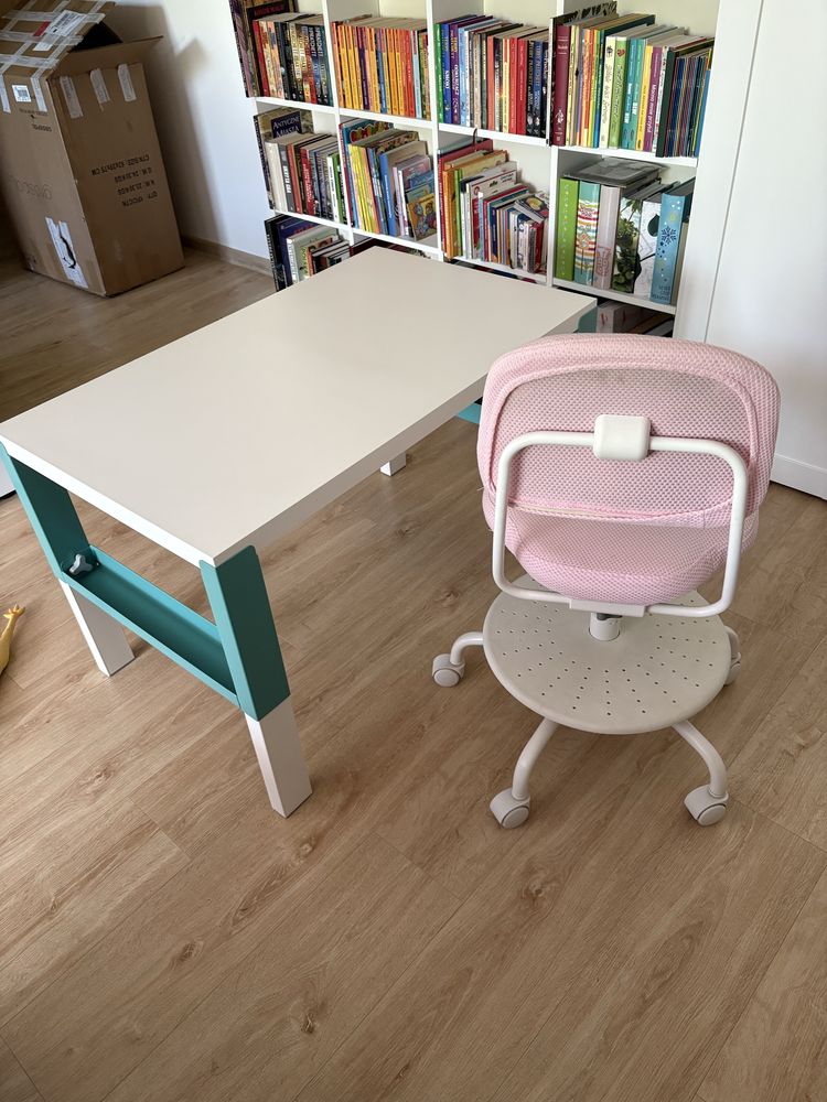 Biurko + krzesło Ikea