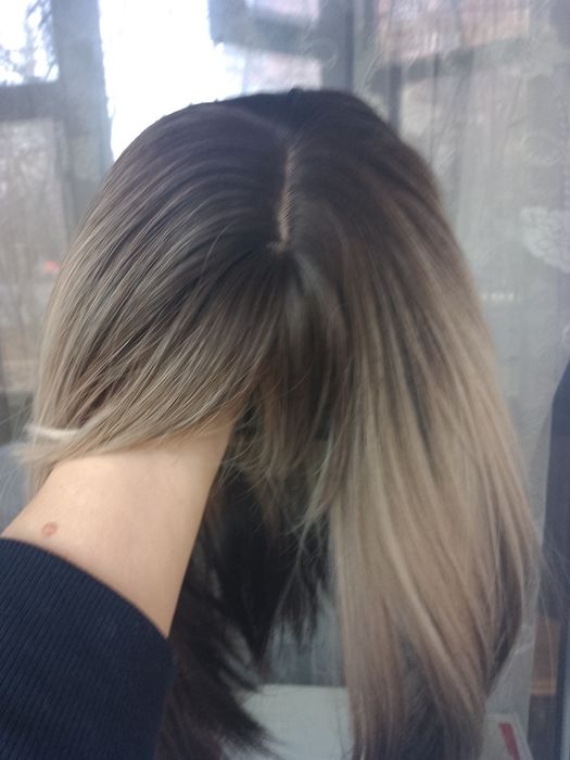 Эффектный термостойкий парик каре