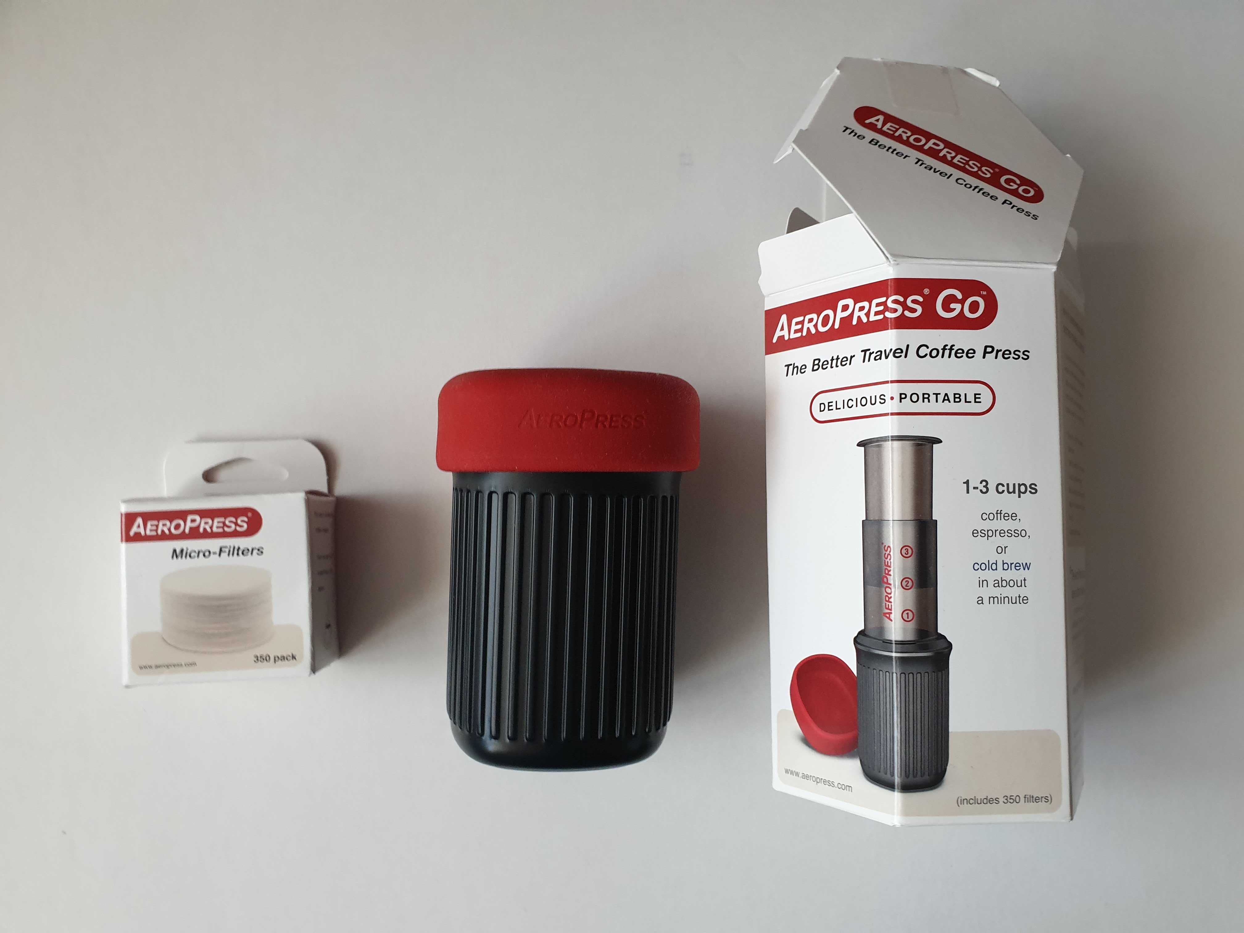 Podróżny zaparzacz do kawy AeroPress GO