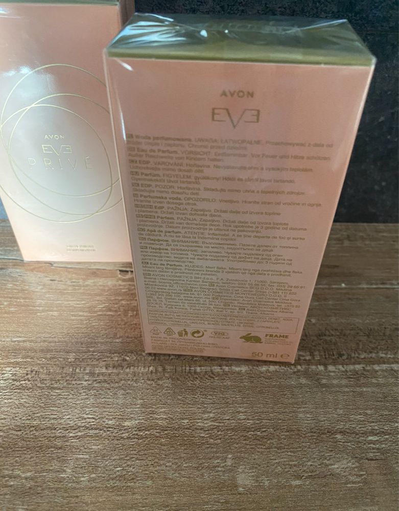 Avon Perfum Eve Prive 50 ml nowy ofoliowany
