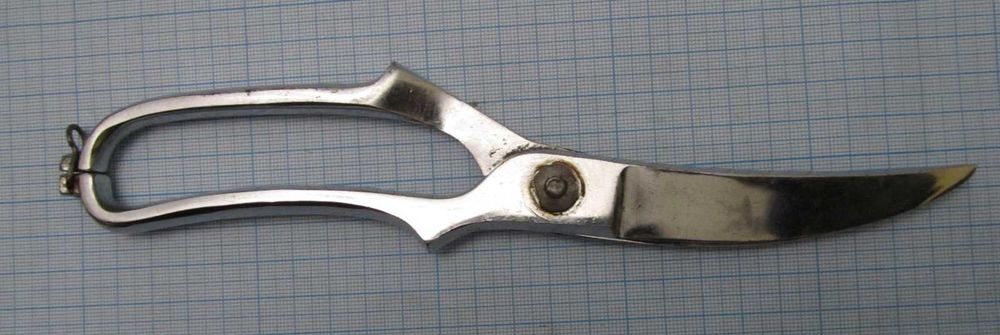 Старі кухонні ножиці.