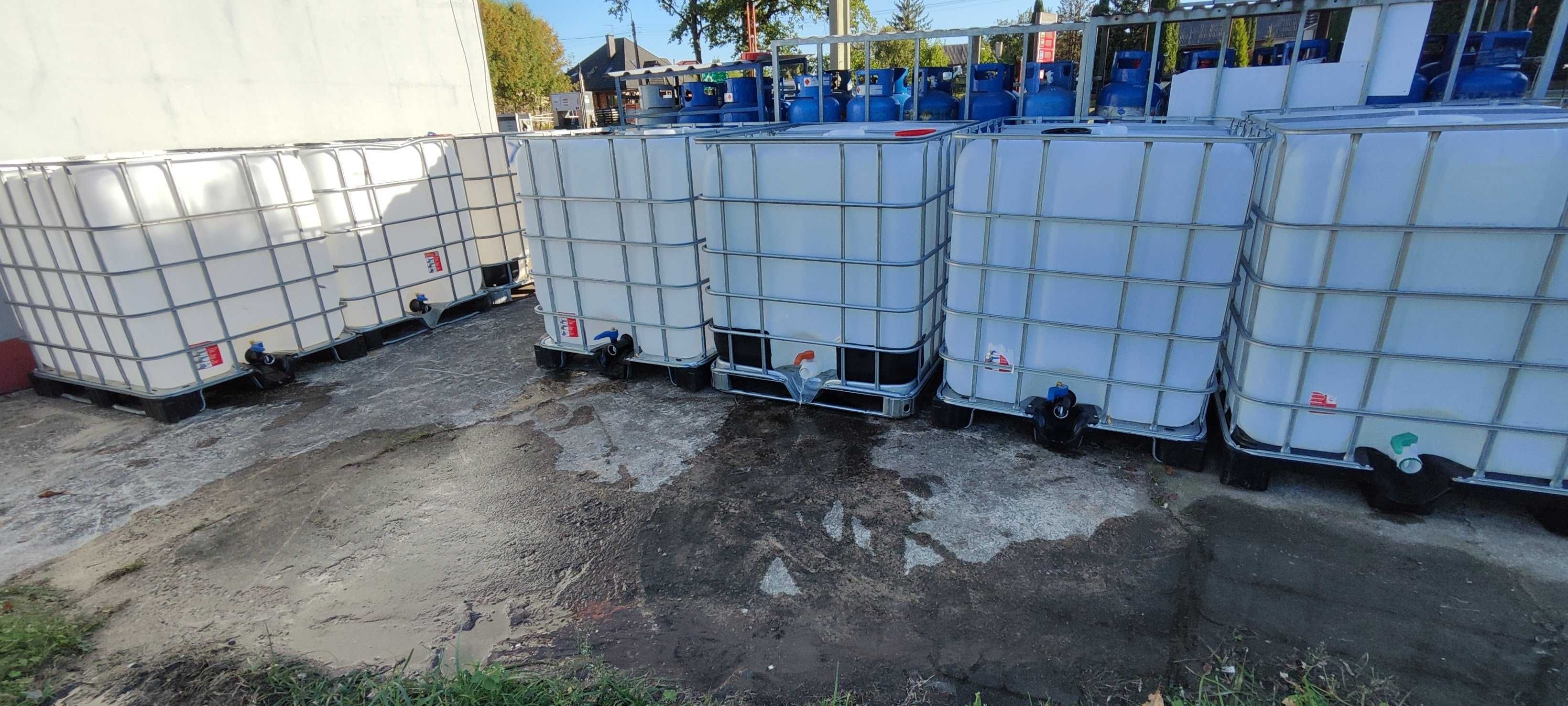Zbiornik mauzer 1000 litrów DPPL IBC czyste na paliwo wodę RSM Dowóz !