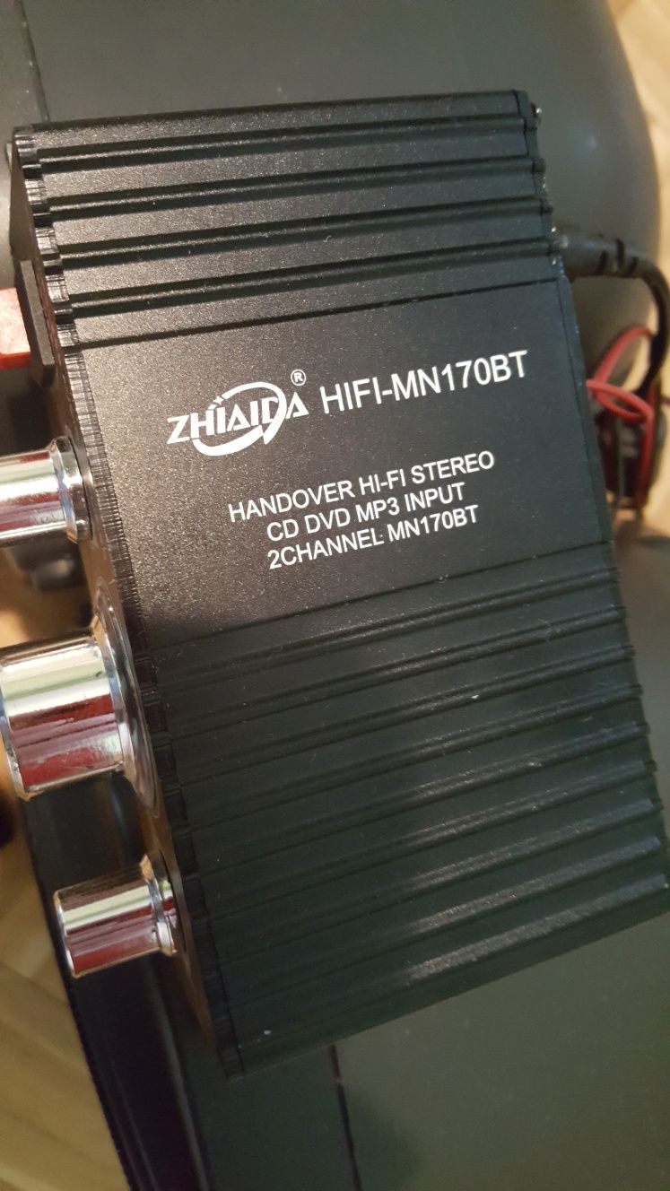 Kompletny zestaw wzmacniacz hi-fi bluetooth głośniki