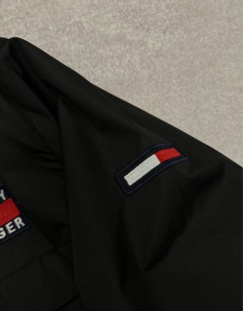 NEW SEASON Мужская ветровка Tommy Hilfiger черного цвета размеры S-XXL