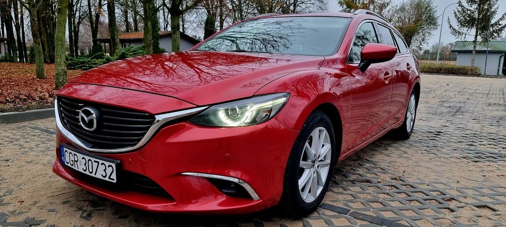 Mazda 6 Bose Soul Red Android Auto Skóra LED