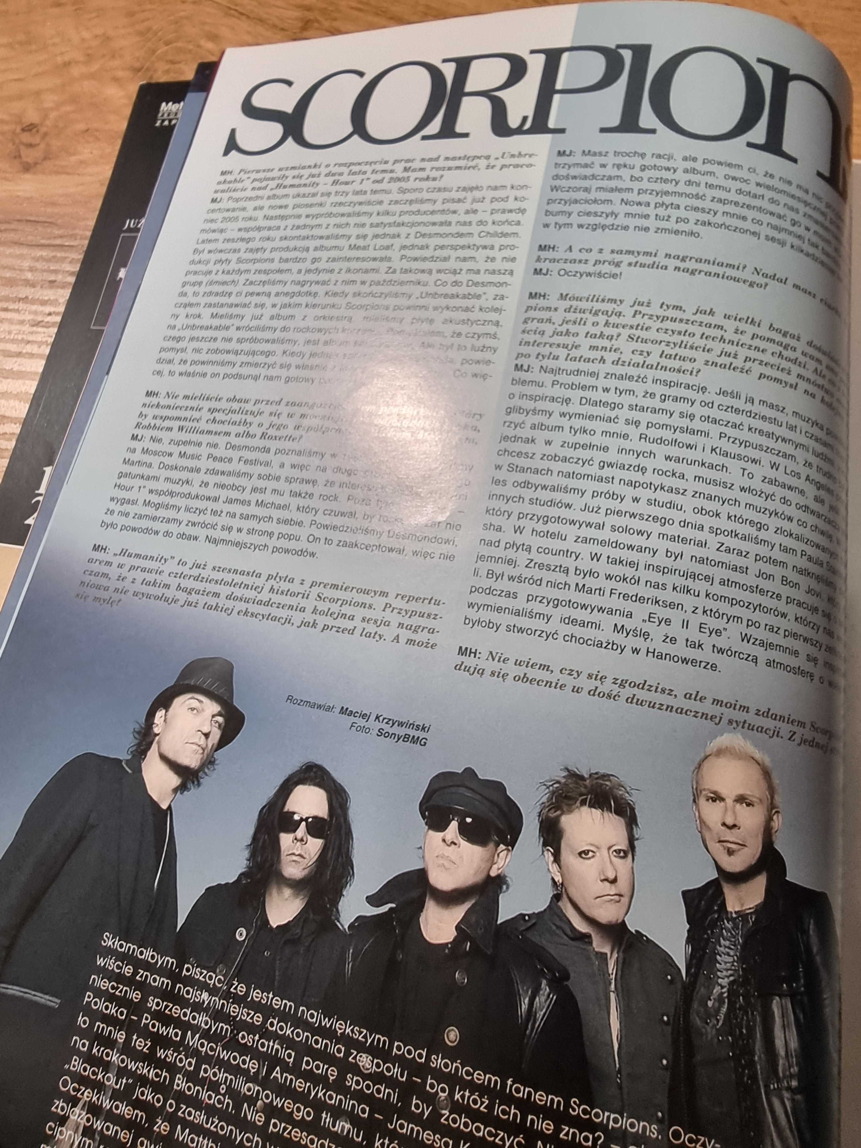 Metal Hammer 6/2007 - Megadeth, Plakaty: Blaze i RUSH