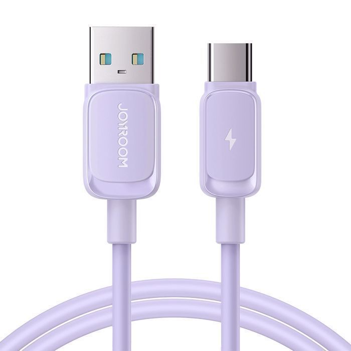 Kabel USB - USB C 3A 1,2m Joyroom S-AC027A14 - fioletowy