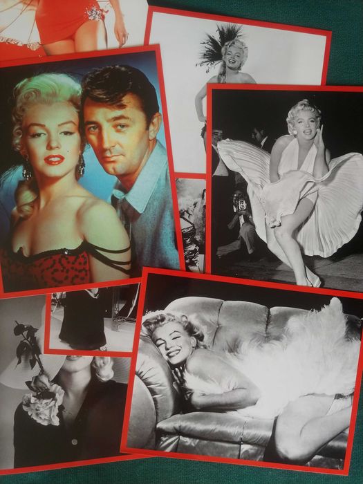 Marilyn Monroe Gone, but Not Forgotten - book and 8 print packs