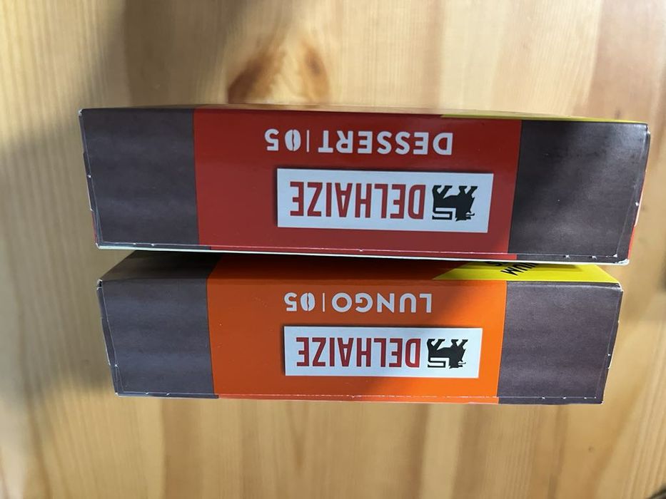 Kapsułki do ekspresu Nespresso Delaize Lungo5 i Dessert 5, razem 40s