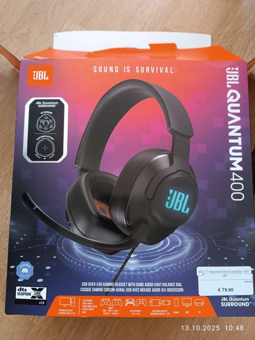 Słuchawki nauszne JBL Quantum 400