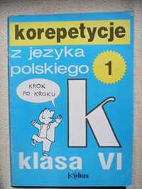 Korepetycje z języka polskiego - krok po kroku klasa VI