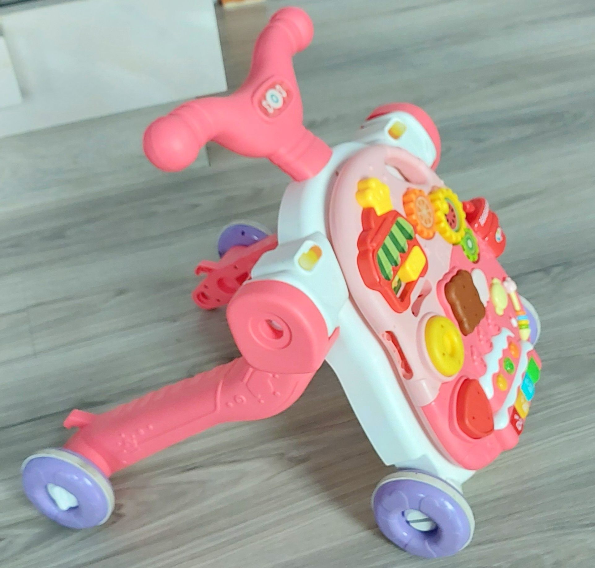 Багатофункціональні ходунки Woopie Baby 5 в 1 рожеві