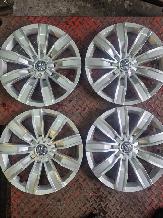 Kołpaki dekle kapsle Vv Tiguan 17 CALI ORYGINALNE