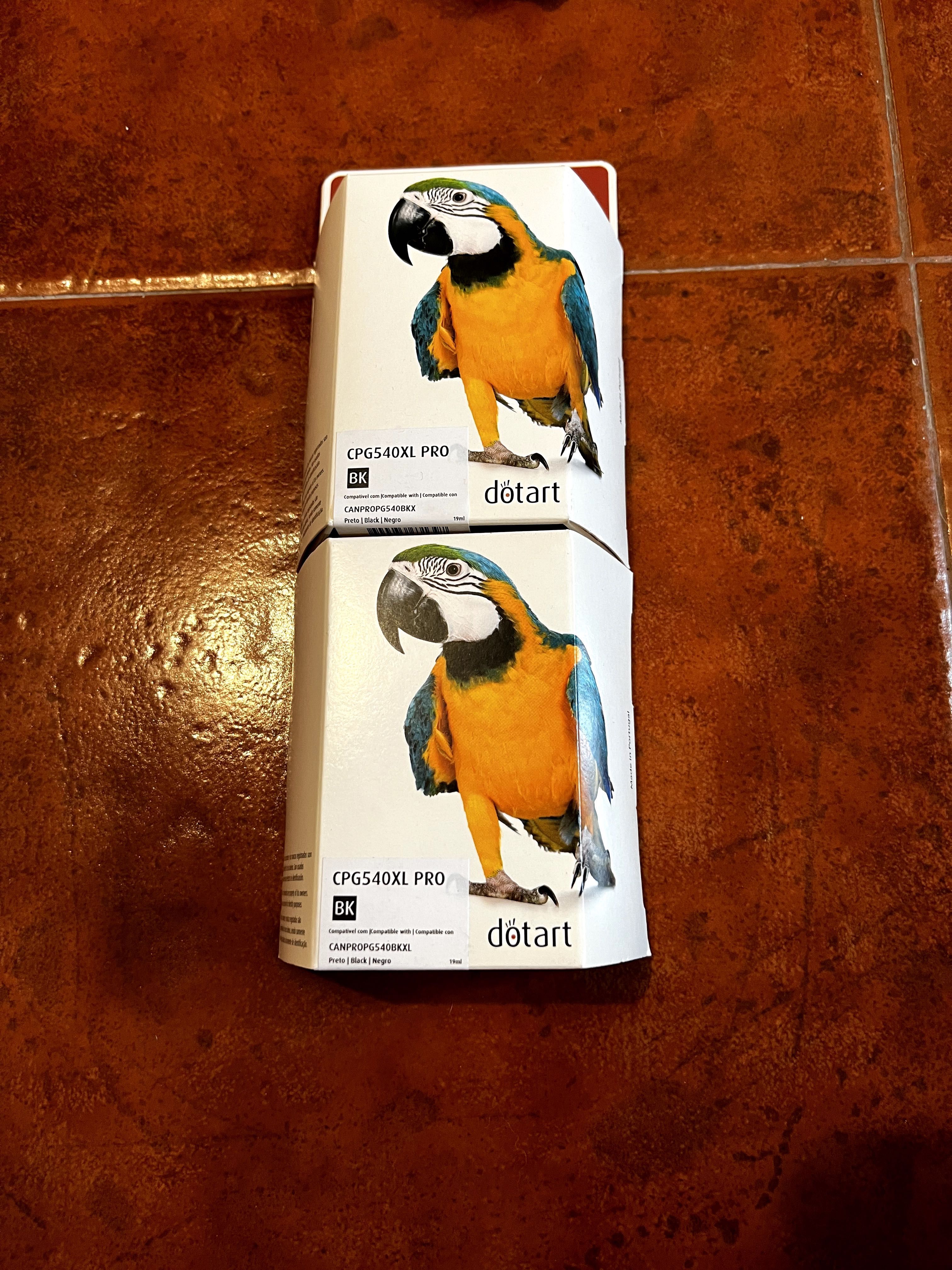 Tinteiros PG-540XL e CL-41
