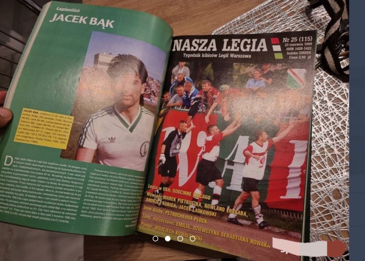 Nasza Legia całe drugie wydanie od 1997r do 2013.r