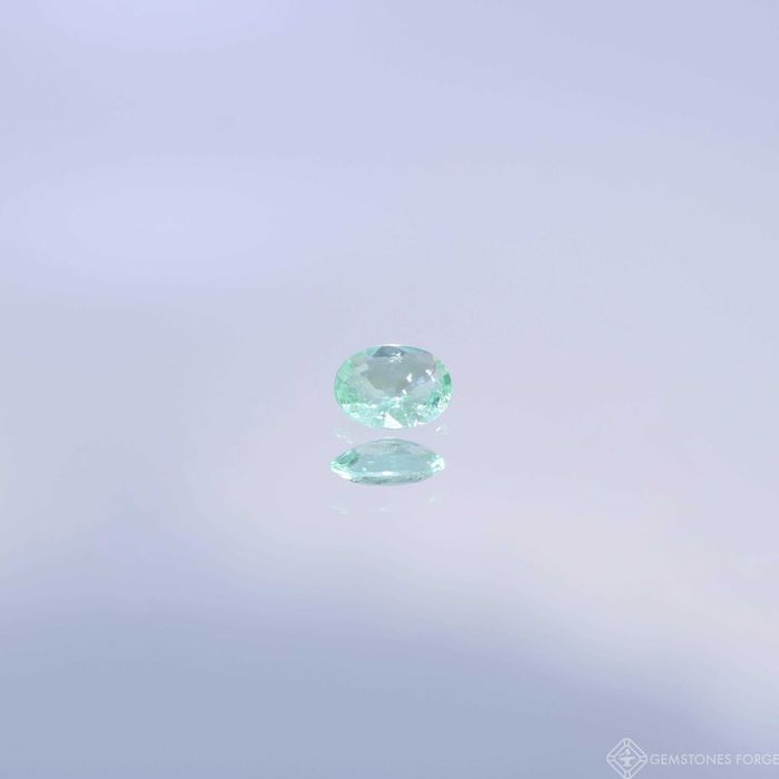 Naturalny Turmalin Paraiba , Oval 4×3 mm