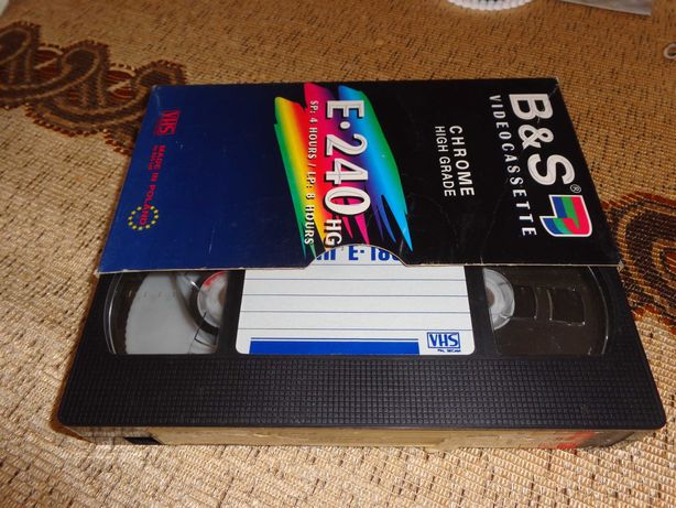 Kasety VHS z filmami